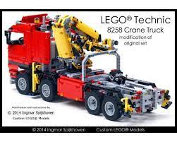 Lego® large creative brick box item: Lego Moc Modification Technic Set 8258 With Free Instructions By Ingmar Spijkhoven Rebrickable Build With Lego