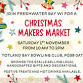 Christmas Makers Market event in Totland Bay