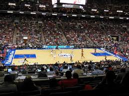 Wells Fargo Center In Philadelphia Pa Home To The Philadelphia 76ers And Philadelphia Flyers Nba Arenas Wells Fargo Center Seat View