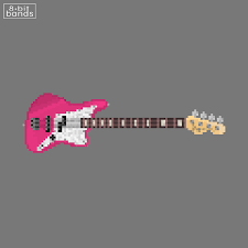 Fender mark hoppus signature jazz bass 2011. 8 Bit Bands On Twitter Mark Hoppus Fender Jaguar Bass In 8 Bits Markhoppus Fender Blink182