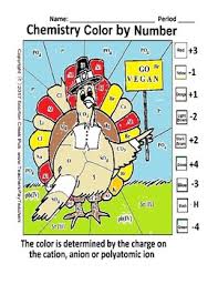 Check spelling or type a new query. Thanksgiving Color By Number Turkey By Valence Electrons Puzzle Chemistry