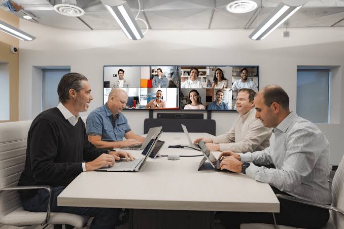 Technical operations team collaborating in Canada office