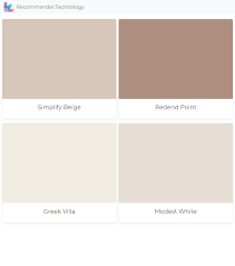 Sherwin williams rgb / hex. Simplify Beige Redend Point Greek Villa Modest White Paint Color Palettes Sherwin Williams Paint Colors Beige Paint Colors