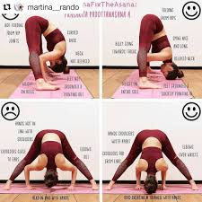 Yoga Alignment Tips Tutorials On Instagram Prasarita Padottanasana Wide Legged Standing Forward Bend On Yogaal Yoga Asanas Yoga Fitness Yoga Benefits