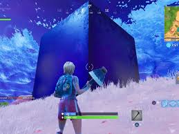 The pickax is called stellar axe and is essentially. Fortnite S Lightning Rift Has Created A Purple Interdimensional Cube The Verge