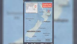 The map shows the world with continents, oceans, and countries with international borders and capitals. German Newspaper Misplaces New Zealand On World Map Newshub