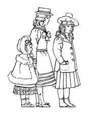 Coloring page with educational implication is a real treasure for parents: Children In C20th Costume History 1900 1910 Edwardian Fashions For Coloring Home