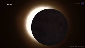 The upcoming eclipse will get almost this much coverage of the sun for some people. V9w0abeovuzncm