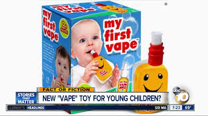 Less than a quarter of kids vape because of flavors. New Vape Toy For Babies Youtube