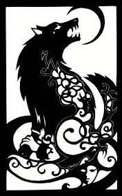 Viking Wolf Art Google Search Viking Art Wolf Art Print Mythology Art