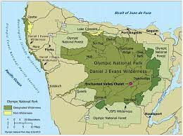 Enchanted Valley Olympic National Park Map Olympic National Park Prefers To Remove Enchanted Chalet From Wilderness