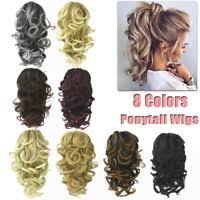 Curly sue's clare curly hair scrunchie is an elasticate band covered with hair strands that are 12cm long. High Quality New Ringlet Curly Dance Hair Piece Extension Ponytail For Party Ebay