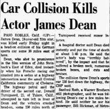 The driver of the car that smashed into dean's. Rebel Movie Star James Dean S Fatal Car Crash