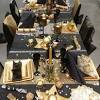 With some planning, your black and white dinner party will be a hit with your guests. 1