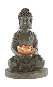 Lunartec Solar Led Deko Lampe Buddha Fur Garten Terrasse Buddha Figur Deko Garten Deko