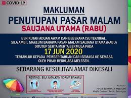 Check spelling or type a new query. Pasar Malam Saujana Utama Ditutup Bermula Hari Ini Sinar Harian
