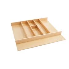 Balancing practicality with a clean and contemporary design, straightline is. Rev A Shelf 4wut 3sh 24 Inch Shallow Trimmable Wooden Kitchen Drawer Divider Utility Holder Cutlery Tray Organizer Insert With 7 Slots Maple Target