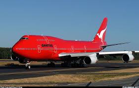 Red Plane Red Aviation Passenger Jet