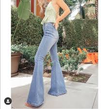 Blank Paige Jeans Blank Paige Size Small Super Flare Wide Leg Jeans Poshmark