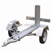 Hot Dipping Galvanized Single Motorcycle Trailer Photo Detailed About Hot Dipping Galvanized Single Motorcycle Traile Motorcycle Trailer Trailer Camper Lights