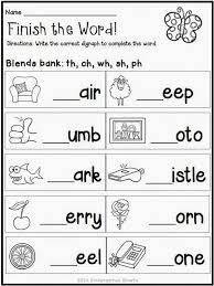 Spring Math And Literacy Centers Plus A Freebie Kindergarten Smarts Phonics Worksheets Grade 1 Kindergarten Reading Phonics