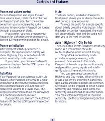 User manual escort passport 8500. 8500 Radar Detector User Manual Escort Orporated