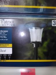 Patriot Lighting Solar Led Clark Path Lights 4 Pack At Menards