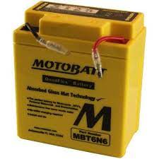 Motobatt Mbt6n6 6v 6ah Motorcycle Battery Replaces 6n6 3b Kawasaki 250cc Motorcycle Battery