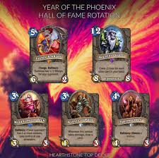 Make hearthstone cards coasters and create your own hearthstone deck decor these hearthstone cards coasters are perfect for world of warcraft, hearthstone and heroes of the storm fans. Ultimate Hearthstone 2020 Year Of The Phoenix Standard Rotation Schedule Guide Which Sets Rotate Out Hall Of Fame How To Maximize Your Dust Gain Hearthstone Top Decks