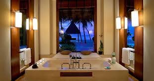 grand beach villa bath at one only reethi rah maldives luxury hotels beach luxury accommodation luxury hotel