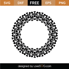 Download Free Monogram Frames Svg Cut Files Lovesvg Com
