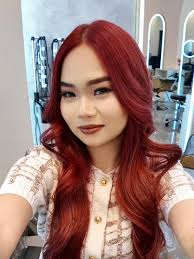 Cherry Red❤️ Hair Transform by LUXE Hair Group. . Book your slot now👇...