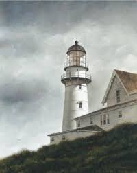 Two Lights Douglas Brega Lighthouse Art Lighthouse Lighting Lighthouse