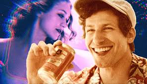 When carefree nyles and reluctant maid of honor sarah have a chance encounter at a palm springs wedding, things get complicated as they are unable to escape the venue, themselves, or each other. Andy Samberg On How Joanna Newsom Saved Hulu S Palm Springs Consequence Of Sound
