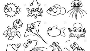 Here are a few of the creatures you can catch. Free Printable Sea Creatures Coloring Pages