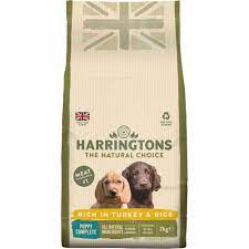 Harringtons Turkey And Rice Complete Dry Puppy Food 2kg Wilko