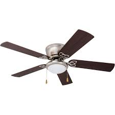 Brushed nickel complements many interior accents. 52 Benton Hugger Led Ceiling Fan Brushed Nickel Walmart Com Walmart Com