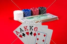 Two Pairs Pairs Of King And Ace In A Poker Hand Poker Poker Hands Stock Photography Free