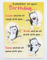 Check spelling or type a new query. Happy Birthday Funny Drink Greetings Card For Him Her Friend By Cards For You Ebay