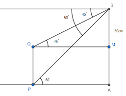 The trouble came when i saw some answers like this (from more than one student). From The Top Of A 50 M High Tower The Angles Of The Class 10 Maths Cbse