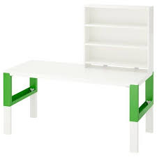 Pahl Desk With Add On Unit White Pink Ikea In 2020 Ikea Desk Shelves Shelves