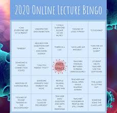 How to prepare a bingo game in english lessons. I Made A Bingo Game For Those Taking Lectures Online With Zoom Due To Covid 19 Funny