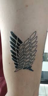 Today I Made A Snk Tattoo Simple But I Loved It Shingekinokyojin Cheap stickers, buy quality toys & hobbies directly from china suppliers:attack on titan shingeki no kyojin three dimensional maneuver gear cosplay sword animation cartoon tatoo tattoo sticker xr045 enjoy ✓free shipping worldwide. snk tattoo simple but i loved it