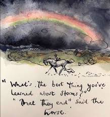Storms Rainbows Inspirational Horse Quotes Charlie Mackesy Horse Quotes
