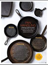 Cast Iron Pan Care Instructions From Every Day With Rachael Ray Cast Iron Cleaning Cast Iron Skillet Recipes Cast Iron Recipes
