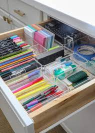 We asked professional organizers to recommend the best drawer organizers and dividers for dresser, kitchen, desk, and junk drawers. 26 Best Desk Drawer Organizers Ideas In 2021 Drawer Organizers Desk Organization Organization Bedroom