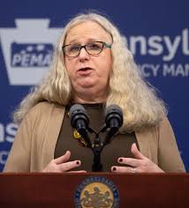 Levine, a transgender biological male and former pediatrician. Rachel Levine Wikipedia