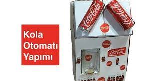 kola otomati nasil yapilir cola cocacola diy kendin yap ev yapimi miniatures mini