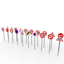 Various Warning And Interdiction Road Sign 3d Model Ad Interdiction Warning Road Model Road Signs Best Resume Template 3d Model