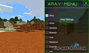 Includes fullbright, cavefinder, configurable coordinate display, . X Ray V1 0 For Minecraft Pe 0 11 1 0 11 0